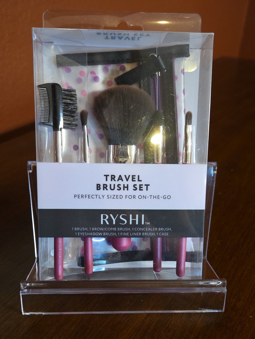 RYSHI Travel Makeup Brush Set NWOT